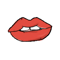 Lips Temptation Sticker