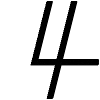 logo hair Sticker by Four Reasons