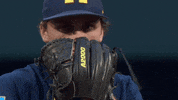 umichathletics henry michiganbaseball deepbreath GIF