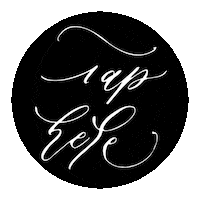 Tap Calligraphy Sticker