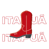 Itapua itapua liquida semana do brasil Sticker