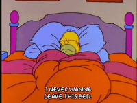 Season 4 Sleeping GIF by The Simpsons