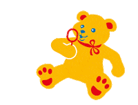 Fun Bear Sticker by Pustefix