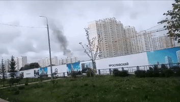 Large Fire Breaks Out at Power Plant Near Moscow