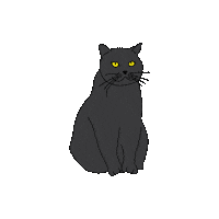 Cat Sticker by BAGGU