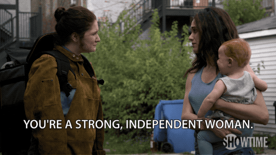 season 8 youre a strong independent woman GIF by Shameless