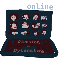 Tuesday Dienstag Sticker