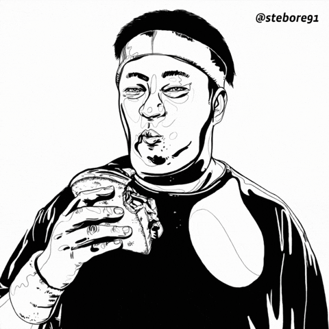 stebore91 giphyupload meme food man GIF