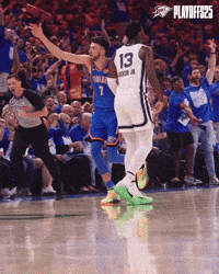 Nba Playoffs Basketball GIF by OKC Thunder
