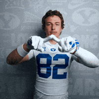 Byu Football Gocougs GIF by BYU Cougars
