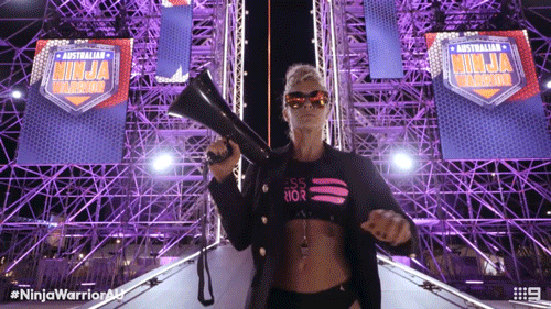 channel 9 queen GIF by Australian Ninja Warrior