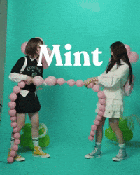Mint Converse GIF