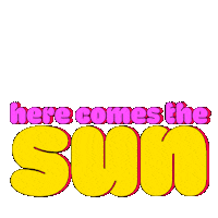 Summer Text Sticker