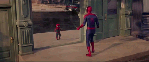 spider-man advertising GIF