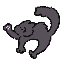 Cat Halloween Sticker
