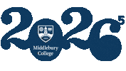 Midd26 Sticker by Middlebury
