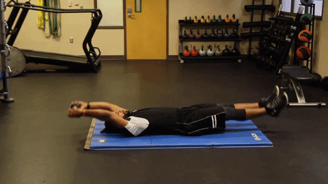 abbiwilt giphygifmaker ymca v-up crunch GIF