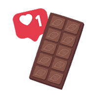 PicoChocolate vegan chocolate organic choco Sticker