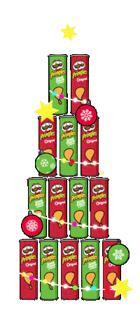 Celebrate Merry Christmas Sticker by Pringles Europe