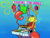 season 7 buried in time GIF by SpongeBob SquarePants