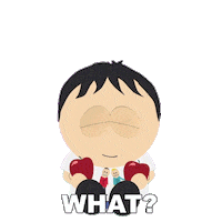 Confused Wait What Sticker by South Park