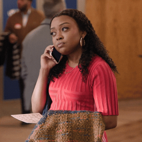 Shocked Phone Call GIF by ABC Network