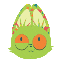 Happy Fox Sticker