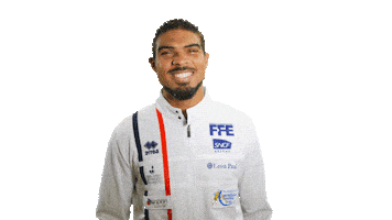 ffescrimeofficiel lets go fencing allez make some noise Sticker