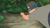 King Of The Hill Falling GIF