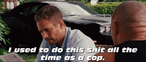 As A Cop