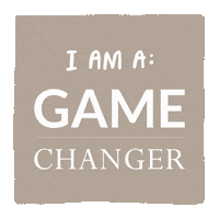 GameChangerBusinessSolutions motivational inspirational certified gamechanger Sticker