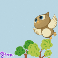 Flying Free Spirit GIF by ShimmertheGlowworm