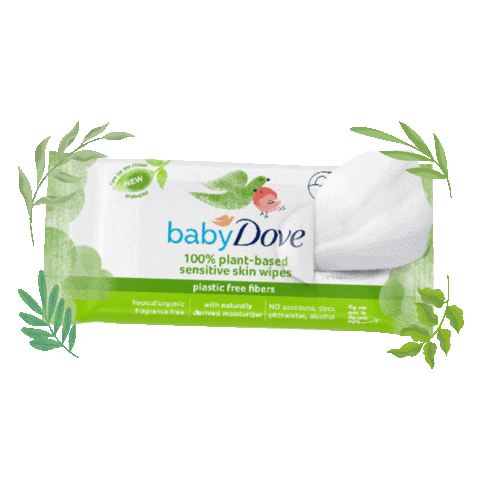 Wipe Sensitive Skin Sticker by Baby Dove