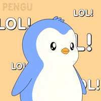 Laugh Lol GIF by Pudgy Penguins