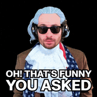 Funny You Should Ask Coincidence GIF