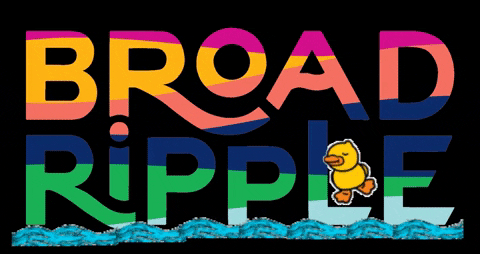 broadrippleindy giphygifmaker giphyattribution indy indianapolis GIF