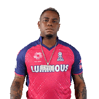 Pink Yes Sticker by Rajasthan Royals