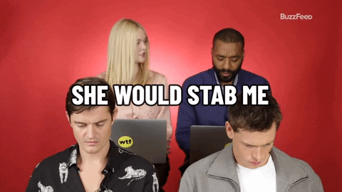 The Cast Of Maleficent Mistress Of Evil Finds Out Which Disney Villains They Are GIF by BuzzFeed