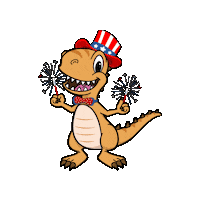 Dinosaur Sticker by Fernbank Museum