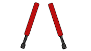 Boffermania larp swords amtgard belegarth Sticker