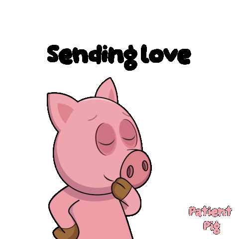 Flying Kiss Hearts Sticker by VeeFriends