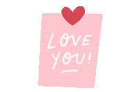 Adore I Love You Sticker