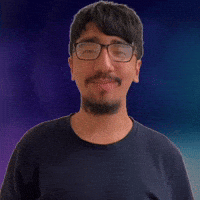 Squinting eyes with tongue