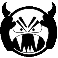 Sleepy Devil Sticker by HUNKØN