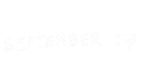 September 17 Cat Sticker by WileyTownsend