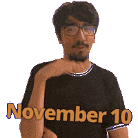 November 10 Sticker