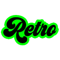 Retro Sticker by Rebel Dawg