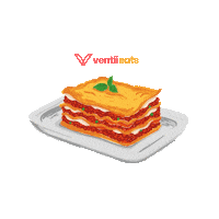 ventiieats love home delivery sushi Sticker
