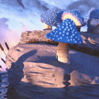 heromation animation jump wave sea GIF