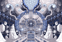 pixels GIF by Paul Robertson